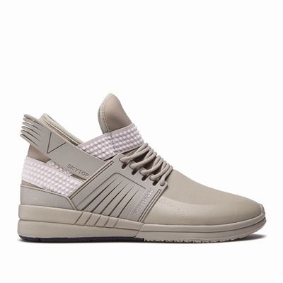 Férfi Supra SKYTOP V Magasszárú Cipő HU078631 Világos Khaki